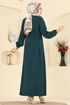 Dress 5110ERK1158-MS Petroleum - Thumbnail