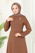 Dress 5201AL357-MS Tan - Thumbnail