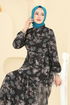 Dress 5205AL357-MS Black - Thumbnail