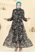 Dress 5205AL357-MS Black - Thumbnail
