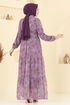 Dress 5205AL357-MS Dark Lilac - Thumbnail
