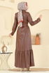 Dress 5285AL357-MS Tan - Thumbnail