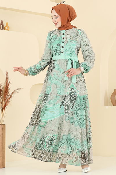 A.L. - Dress 5297AL357-MS Water Green - 365897