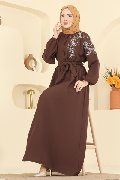 A.S.N. - Dress 550ASN888-MS Brown - 425652