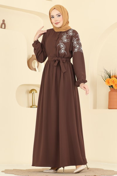 A.S.N. - Dress 550ASN888-MS Brown - 425654