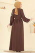 الفستان بني 550ASN888-MS - Thumbnail