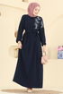 Dress 550ASN888-MS Navy Blue - Thumbnail