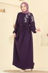 الفستان أرجواني 550ASN888-MS - Thumbnail
