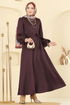 Dress 5565EDF311-MS Damson - Thumbnail