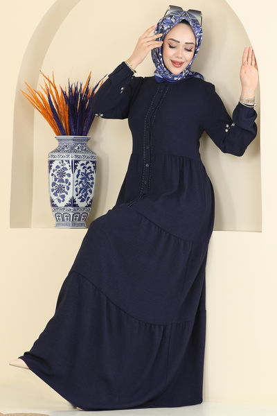 Z.N.N. - Dress 5572ZNN863-MS Navy Blue - 422854
