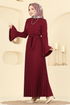 Dress 5627EDF311-MS Burgundy - Thumbnail