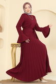 E.D.F. - Dress 5627EDF311-MS Burgundy