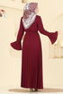 Dress 5627EDF311-MS Burgundy - Thumbnail