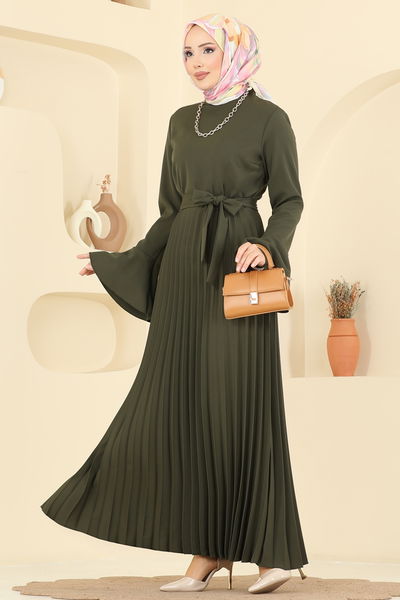 E.D.F. - Dress 5627EDF311-MS Khaki - 418538