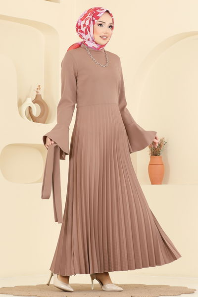 E.D.F. - الفستان بيج 5627EDF311-MS - 418554