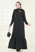 الفستان أسود 5635EDF311-MS - Thumbnail