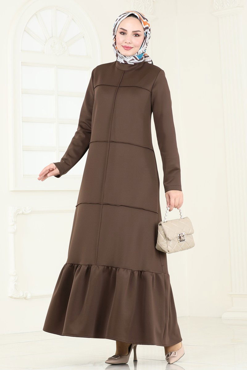 Dress 5635EDF311-MS Brown