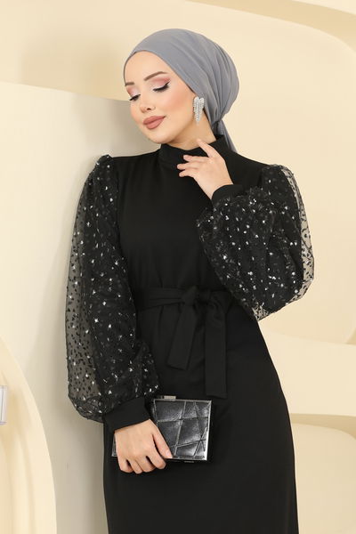 E.D.F. - الفستان أسود 5726EDF311-MS - 418771