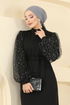 الفستان أسود 5726EDF311-MS - Thumbnail