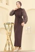 Dress 5726EDF311-MS Brown - Thumbnail