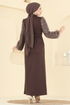 Dress 5726EDF311-MS Brown - Thumbnail