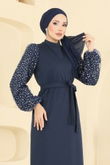 E.D.F. - Dress 5726EDF311-MS Navy Blue