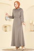 الفستان بيج غامق 5727EDF311-MS - Thumbnail