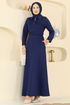 Dress 5727EDF311-MS Navy Blue - Thumbnail