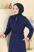 Dress 5727EDF311-MS Navy Blue - Thumbnail
