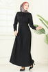 الفستان أسود 5730EDF311-MS - Thumbnail