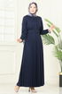 Dress 5730EDF311-MS Navy Blue - Thumbnail