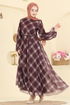 Dress 5740EDF311-MS Damson - Thumbnail