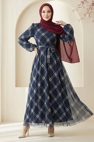 E.D.F. - Dress 5740EDF311-MS Navy Blue - 426293