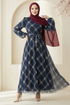 Dress 5740EDF311-MS Navy Blue - Thumbnail