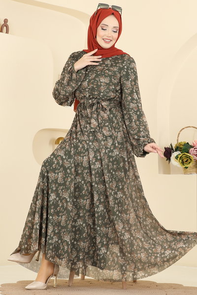 E.D.F. - Dress 5750EDF311-MS Khaki - 426854