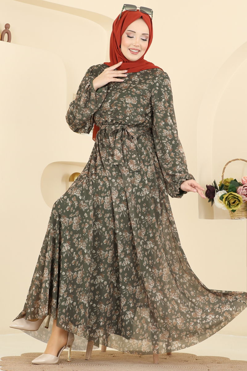 Dress 5750EDF311-MS Khaki