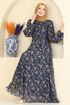 Dress 5750EDF311-MS Navy Blue - Thumbnail