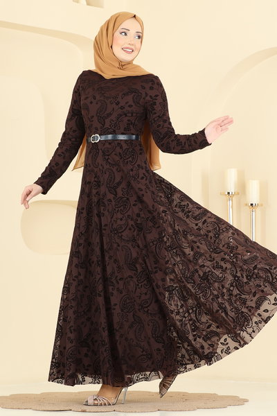 E.D.F. - Dress 5752EDF311-MS Brown - 428752