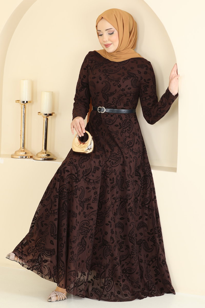 Dress 5752EDF311-MS Brown