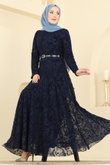 E.D.F. - Dress 5752EDF311-MS Navy Blue