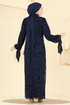 Dress 5753EDF311-MS Navy Blue - Thumbnail