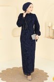 E.D.F. - Dress 5753EDF311-MS Navy Blue