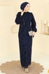 Dress 5753EDF311-MS Navy Blue - Thumbnail