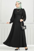 B.İ.S.S.K. - Dress 5962BSK463-MS Black