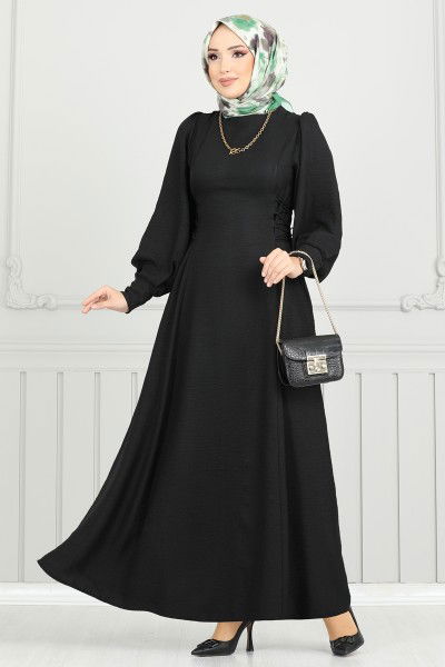 B.İ.S.S.K. - Dress 5962BSK463-MS Black