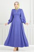 Dress 5962BSK463-MS Dark Indigo - Thumbnail