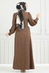 Dress 5962BSK463-MS Light Brown - Thumbnail
