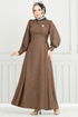 Dress 5962BSK463-MS Light Brown - Thumbnail