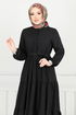Dress 6094TGE913-M Black - Thumbnail