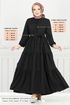 Dress 6094TGE913-M Black - Thumbnail